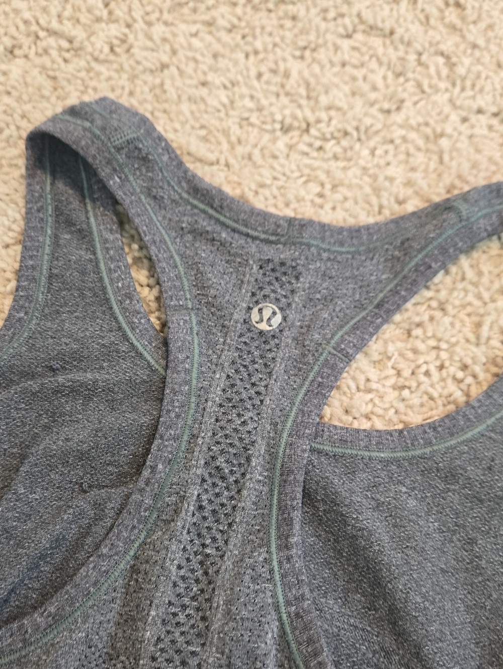 Lululemon Grey Tank Size 6